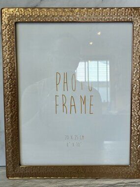 Green Tree Gallery Gold Bling Glittery Honeycomb Photo Frame